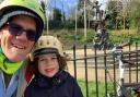 Ezra-Zion Gooch is set for a 600km bike ride with his father Sean
