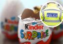 A man, 31, was arrested after being caught with cannabis inside a Kinder egg pot