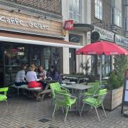 Owner Matt Lawrence has credited the 'old British, English' spirit as a key factor which allowed Caffé Gelato to remain open throughout the Covid-19 pandemic.