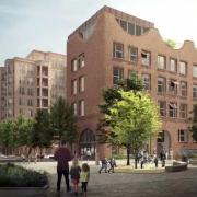 Plans to build flats, a new school, a medical centre and commercial space at Bridge Close were first put forward in 2017