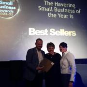 Best Sellers was named Havering Small Business of the Year in 2023