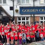 A tea party at the Golden Crane raised more than £2,600