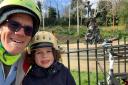 Ezra-Zion Gooch is set for a 600km bike ride with his father Sean