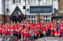A tea party at the Golden Crane raised more than £2,600