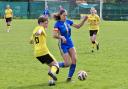 Shannon Simpson scored her 15th goal of the season against Stanway   Image: Alan Blackholly