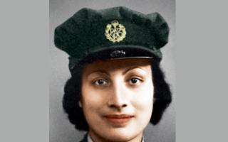 Noor Khan, sent into occupied France, captured by Nazis and shot dead