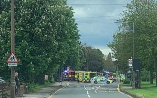 All emergency services have rushed to Hornchurch