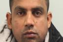 Three men - including Romford man Kashif Mushtaq, pictured - have been jailed after smuggling £3.5m worth of drugs from Jamaica