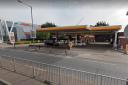 The site of the Old Merry Fiddlers pub is now a petrol station. Picture: Google