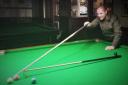 Hornchurch Athletic's Steve Hunt has been hibernating at Romford Snooker Club this winter