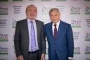 Lord Alan Sugar was quizzed by Sir Martin Sorrell. Picture: Claudine Hartzel Photography