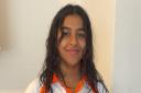 Romford town swimmer Junayna Ahmed