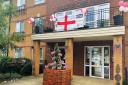 Residents of the Willows Care Home in Romford are getting into the spirit ahead of Sunday's showpiece final between England and Italy.