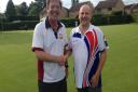Richard Bolton and Dave Baxter met in the county quarter finals