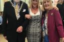 Havering Council's deputy mayor, councillor John Mylod with Lisa Stevens.