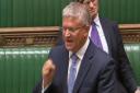 Romford MP Andrew Rosindell in Parliament. Picture: Parliament.TV