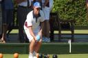 Steve Mitchinson of Romford bowls club lost in the semi final of the pairs