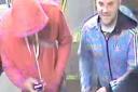 British Transport Police want to speak to these men after a robbery on a train from Romford to Upminster.