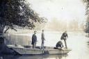Boating at Gidea Hall c1893
