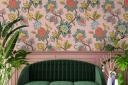 Doris Plaster Pink Wallpaper, from a selection, Woodchip and Magnolia. Picture: PA Photo/Woodchip and Magnolia