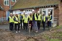 The Hornchurch and Upminster MP, Julia Lopez, and Ray Morgon, leader of Havering Council, were among those at the ceremony marking the start of construction on St George's Health and Wellbeing Hub