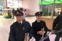 Salvation Army band performs at The Brewery in Romford