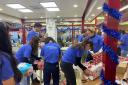 More than 40 Goldman Sachs volunteers helped out at SMILE's latest Christmas toy appeal