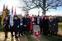 Havering's Holocaust Memorial Day service was held in Coronation Gardens in Romford