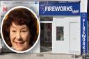 Havering Council tried to shut down Fireworks4Sale in Station Road, Harold Wood, after the death of Josephine Smith (inset)