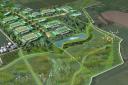 How the proposed East Havering Data Centre and surrounding park could look