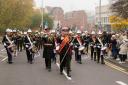 Royal British Legion drum corps in Romford last year