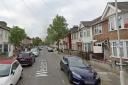 Western Road in Plaistow where a man was stabbed five time by a group wanting his phone