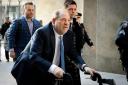 Harvey Weinstein arrives at a Manhattan courthouse (John Minchillo/AP)