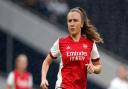 Arsenal's Teyah Goldie during The Mind Series match at the Tottenham Hotspur Stadium