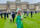 Oakfields Preparatory School headteacher Katrina Carroll attended the Queen's Garden Party at Buckingham Palace on May 11