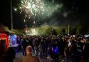 People marvel at fireworks organised by Friends of Marshalls Park Academy