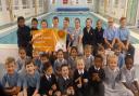 Inspired by the London Marathon, St Mary’s Catholic Primary School pupils swam thousands of lengths.