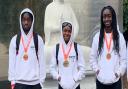 School Games medallists at Loughborough