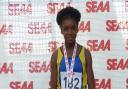Havering's Stephanie Okoro won gold at the South of England champs