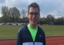 English Native T20 800m Record breaker Kieran O’Hara at Hornchurch Stadium