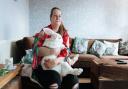 Sharon (and Beatrix, her continental giant bunny),benefitted from a grant after her diagnosis.