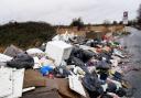 A stock image of a fly-tip. Fly-tipping rose in Havering in the last 12 months, a meeting was told