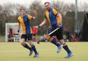 Action from Upminster's 4-4 draw with Hertford. Pic: Gavin Ellis/TGS Photo