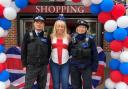 Police officers join celebrations in Romford
