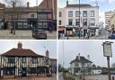 Four of the pubs in TripAdvisor's list of best Romford pubs with outdoor seating