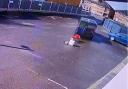 A fly-tip was captured on CCTV in South Hornchurch Community car park