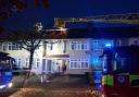 Firefighters were called to the house in Primrose Glen, Hornchurch