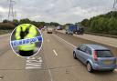 The crash took place between Junctions 29 and 30 on M25