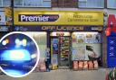 Four men have been arrested on suspicion of burglary in connection with an alleged break-in at this store
