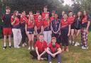 Killerwhales Swim Club celebrate a successful performance at the Swim England London Regional Summer Championships